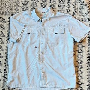 Men’s Eddie Bauer tech button down shirt